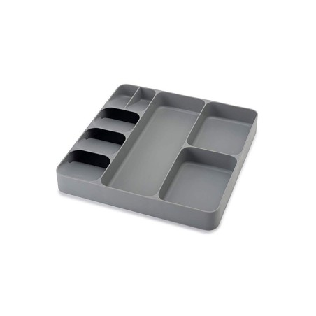 Cutlery, Utensil and Gadget Organiser Grey - DrawerStore