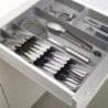 Cutlery, Utensil and Gadget Organiser Grey - DrawerStore