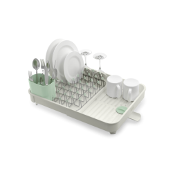 Expandable Dish Drainer Stone and Green - Extend