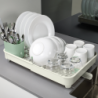 Expandable Dish Drainer Stone and Green - Extend