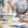 Silicone Whisk (2 In 1) Blue - Twist