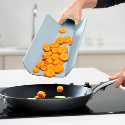 Set of 2 Folding Chopping Boards Blue - Chop2Pot