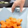 Set of 2 Folding Chopping Boards Blue - Chop2Pot