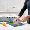 Set of 2 Folding Chopping Boards Blue - Chop2Pot