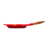 Low Frying Pan Wooden Handle Cerise 26cm - Signature