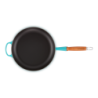 Low Frying Pan Wooden Handle Caribe 28cm - Signature