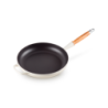 Low Frying Pan Wooden Handle Meringue 28cm - Signature