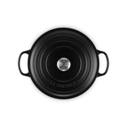 Cocotte Redonda 30cm Negro - Evolution