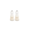 Set Mini Molinillo de Sal y Pimienta 11cm Merengue