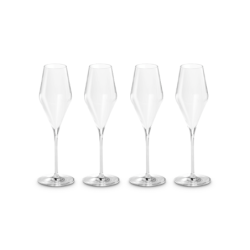 Set of 4 Sparkling Wine Glasses - LC