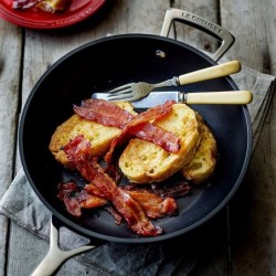 Deep Frying Pan with Additional Handle 28cm