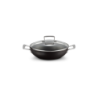 TNS Shallow Casserole with Glass Lid 24cm