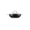 TNS Shallow Casserole with Glass Lid 24cm