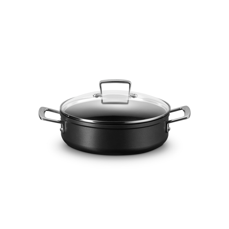 Rustidera Antiadherente con Tapa Cristal 24cm