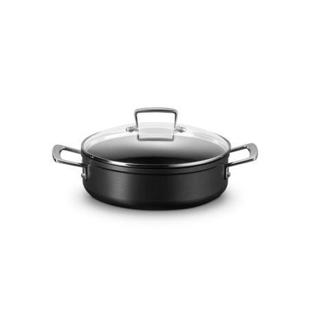 Rustidera Antiadherente con Tapa Cristal 24cm