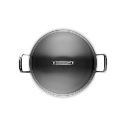 SAUTÉ COM TAMPA EM VIDRO 30CM