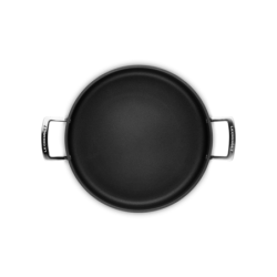SAUTÉ COM TAMPA EM VIDRO 30CM