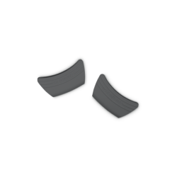 Set of 2 Handle Grips Flint
