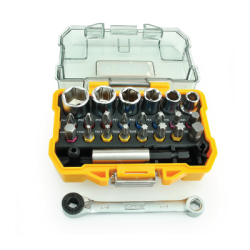 DeWalt Set of 24 Piece High Performance Socket and Screwdriving Set