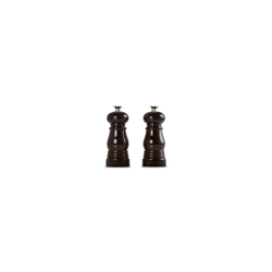 Set Molinillo de Sal y Pimienta Mini Negro Onyx