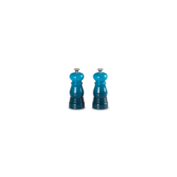 Mini Set de Moinho Sal e Pimenta Deep Teal