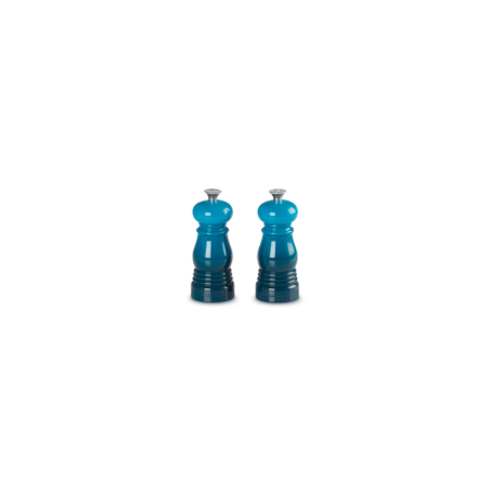 Set Molinillo de Sal y Pimienta Mini Deep Teal