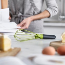Silicone Whisk (2 In 1) Green - Twist