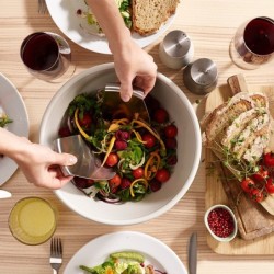 Salad Bowl & Servers Set - Uno