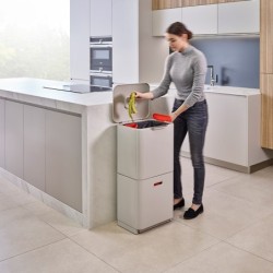 Waste&Recycling Bin 60L Stone - Totem Max