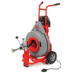 RIDGID Machine, Standard Accessories and Cable with 5⁄8 '(16mm) x 100 'Inner Core, Model K-7500 with C-24