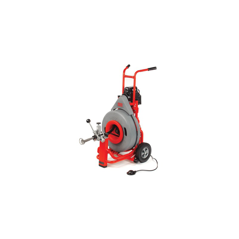 Máquina, Acessórios Standard e Cabo com Núcleo Interna de 5⁄8' (16 mm) x 100' (30,5 m), Modelo K-7500 com C-24 RIDGID