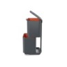 Cubo de Basura 60L Gris - Totem Max