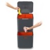 Balde do Lixo 60L Cinza - Totem Max