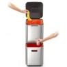 Cubo de Basura 40L Inox - Totem Compact