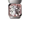 Balde do Lixo 40L Inox - Totem Compact