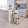 Waste&Recycling Bin 40L Stone - Totem Compact