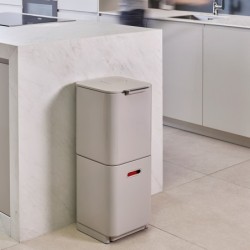 Cubo de Basura 40L Piedra - Totem Compact