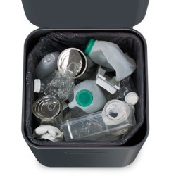 Cubo de Basura 40L Gris - Totem Compact