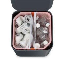 Balde do Lixo 40L Cinza - Totem Compact