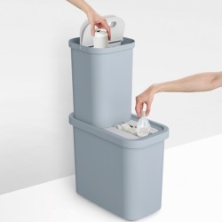 Conjunto de 2 Recipientes para Reciclagem 46L - GoRecycle