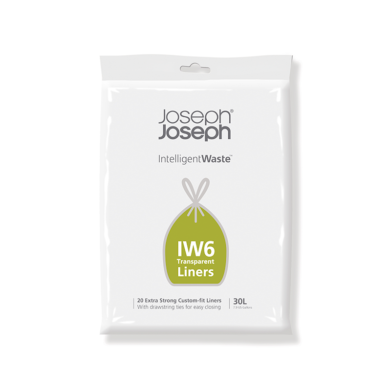 Sacos para Lixo Transparentes IW6 (20 Unidades)