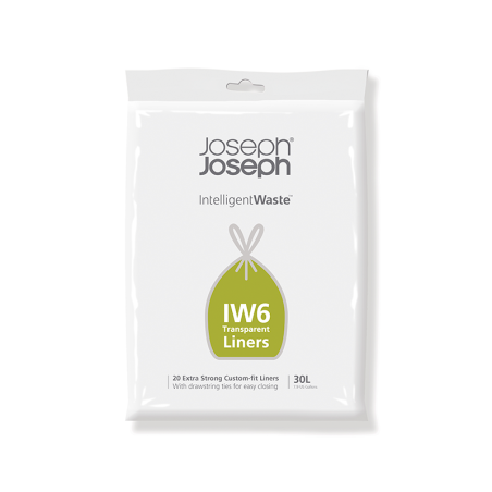 Bolsas de Basura Transparentes IW6 (Paquete de 20)
