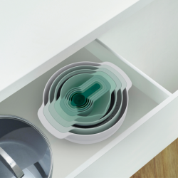 9-Piece Nesting Bowl Set - Nest 9 Plus Sage