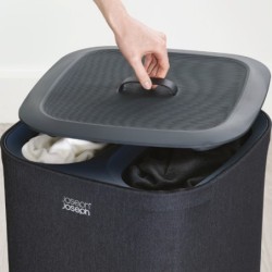 Easy-Empty Laundry Basket Black - Tota