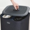Easy-Empty Laundry Basket Black - Tota