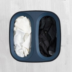 Easy-Empty Laundry Basket Black - Tota