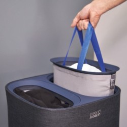 Easy-Empty Laundry Basket Black - Tota