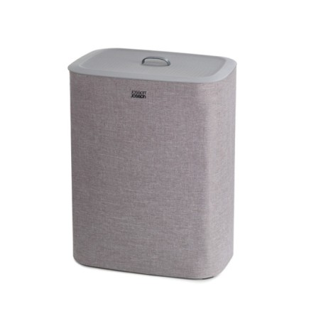 Easy-Empty Laundry Basket Grey 90L - Tota