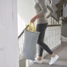 Easy-Empty Laundry Basket Grey 90L - Tota