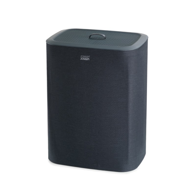 Easy-Empty Laundry Basket Black 90L - Tota